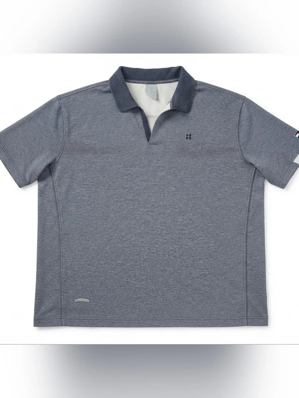 NikeCourt Dri-FIT Advantage Slam Tennis Polo Mens Size XL (Football Grey)